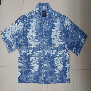 Denim Shirt AOP